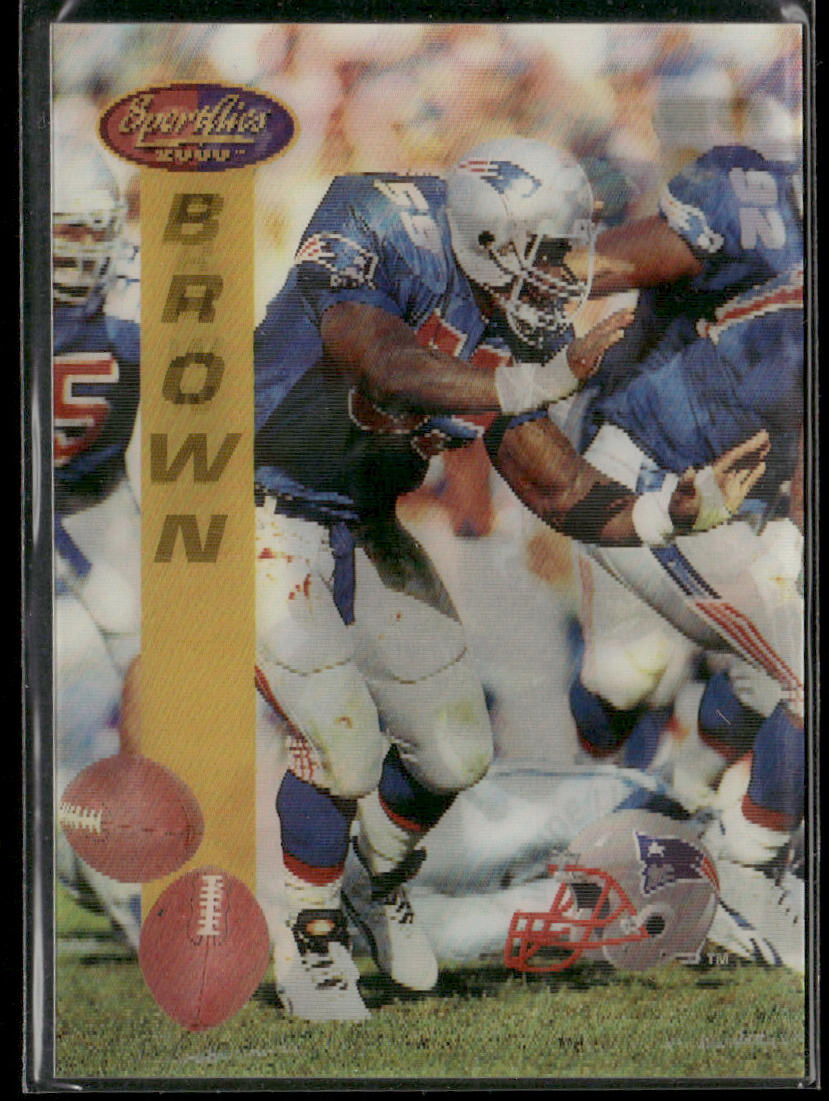 Vincent Brown 1994 Sportflics #98 New England Patriots