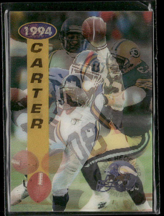 Cris Carter 1994 Sportflics #99 Minnesota Vikings
