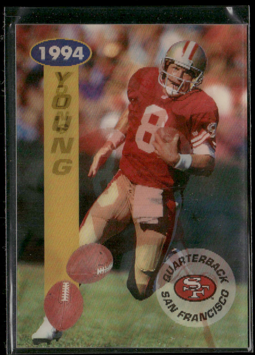 Steve Young 1994 Sportflics #101 San Francisco 49ers