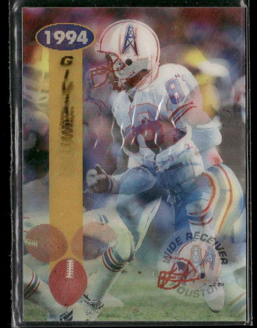 Ernest Givins 1994 Sportflics #107 Houston Oilers