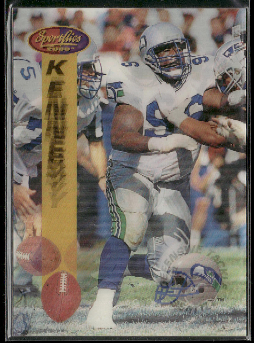Cortez Kennedy 1994 Sportflics #113 Seattle Seahawks