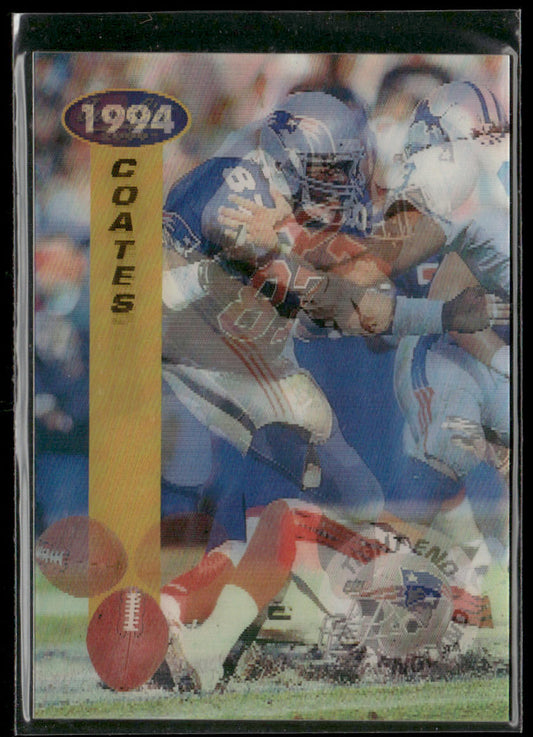 Ben Coates 1994 Sportflics #119 New England Patriots