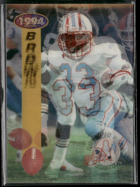 Gary Brown 1994 Sportflics #125 Houston Oilers