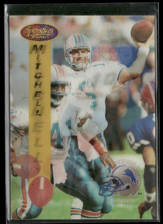 Scott Mitchell 1994 Sportflics #128 Detroit Lions