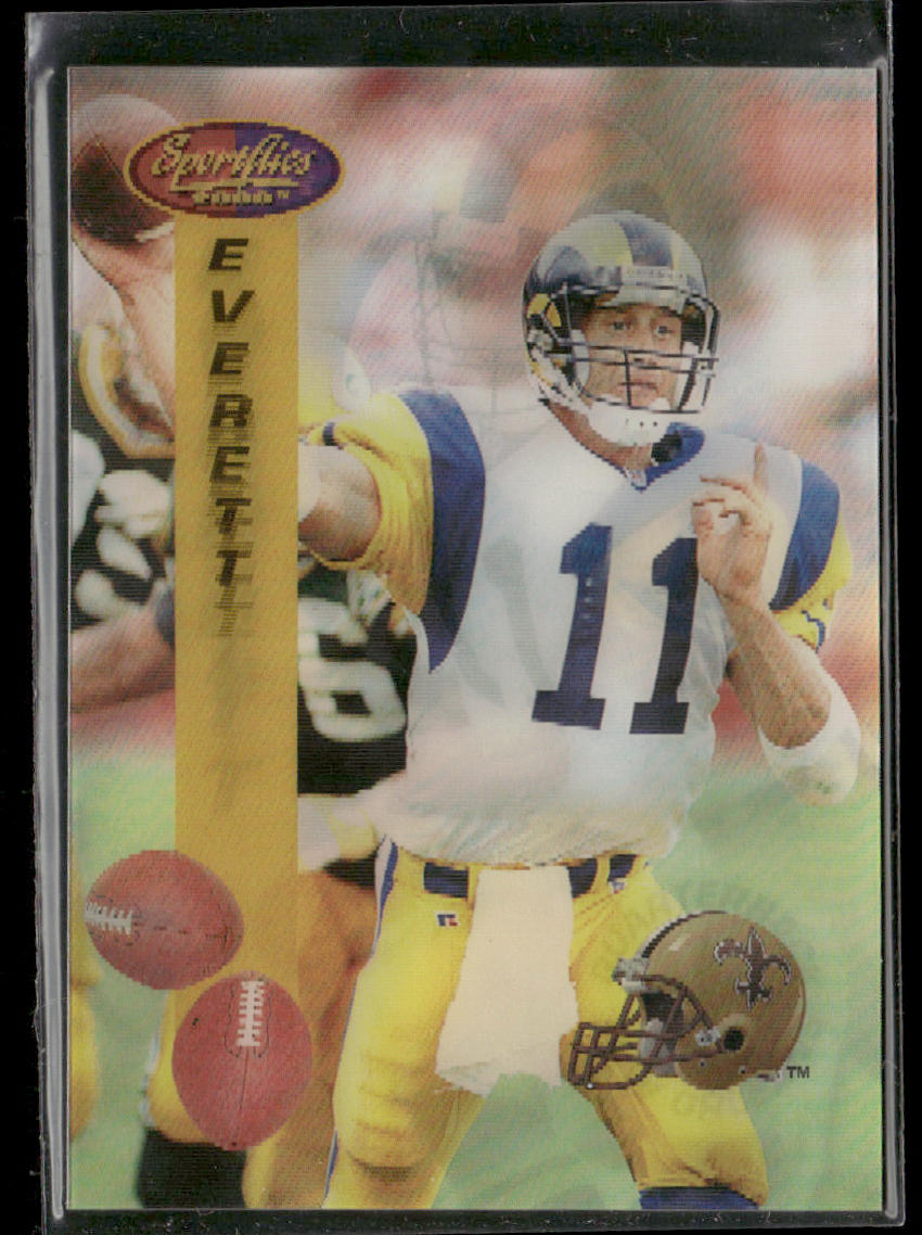 Jim Everett 1994 Sportflics #136 New Orleans Saints