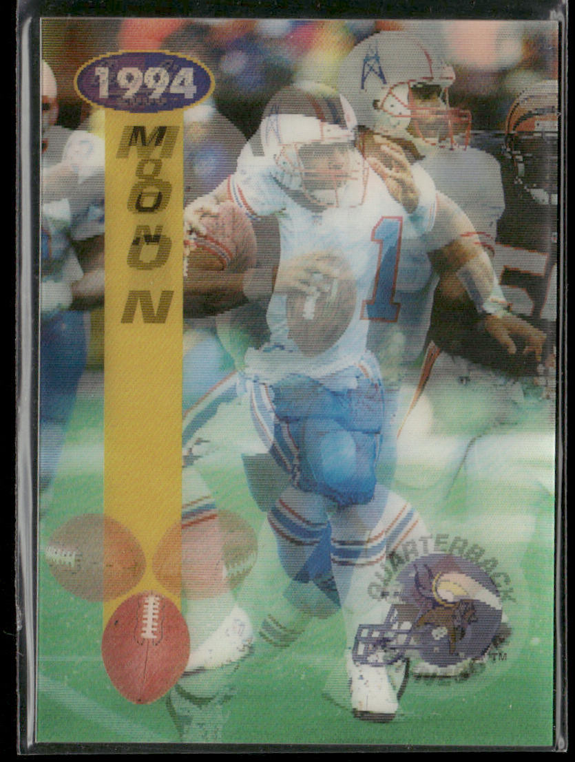 Warren Moon 1994 Sportflics #142 Minnesota Vikings