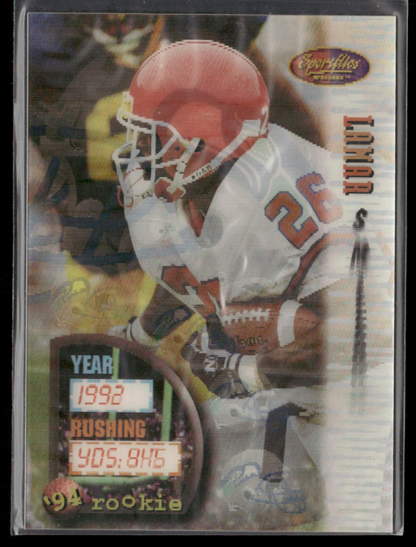 Lamar Smith 1994 Sportflics #143 RC Seattle Seahawks