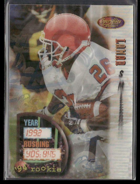 Lamar Smith 1994 Sportflics #143 RC Seattle Seahawks