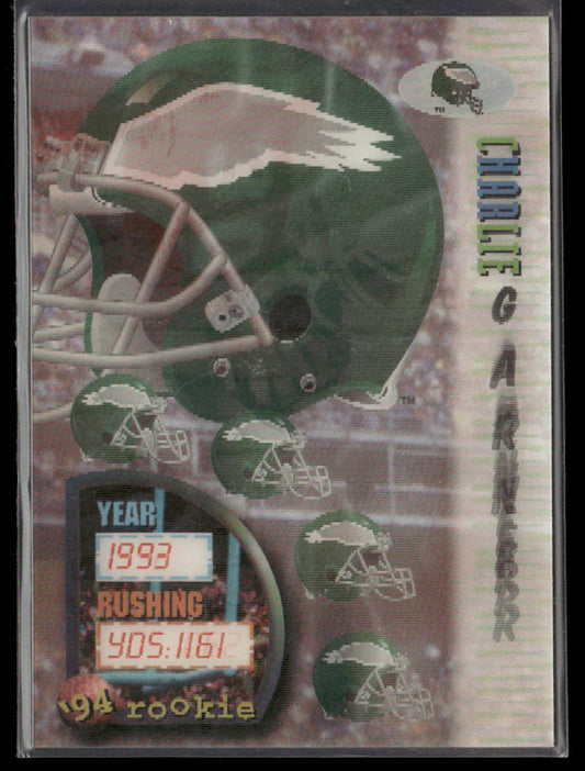 Charlie Garner 1994 Sportflics #144 RC Philadelphia Eagles