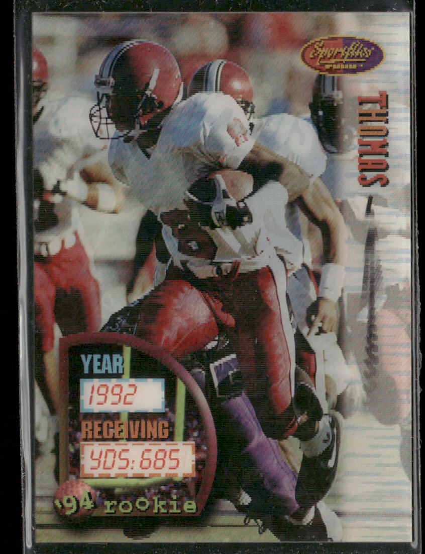 Thomas Lewis 1994 Sportflics #159 RC New York Giants