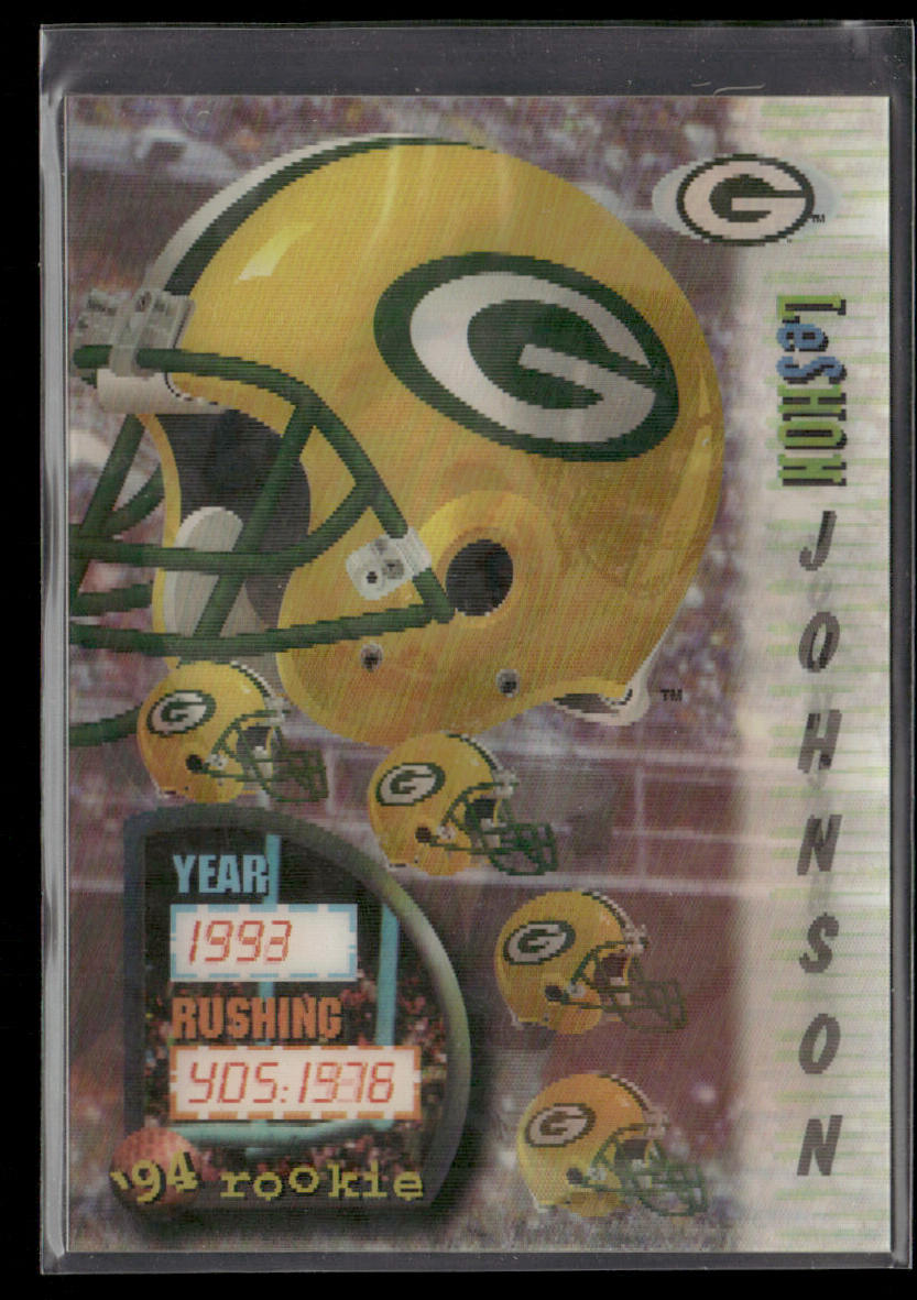 LeShon Johnson 1994 Sportflics #165 RC Green Bay Packers