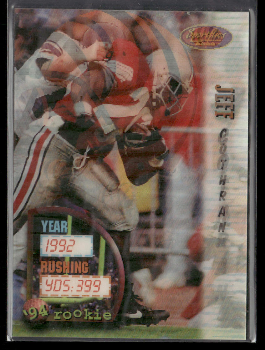 Jeff Cothran 1994 Sportflics #168 RC Cincinnati Bengals
