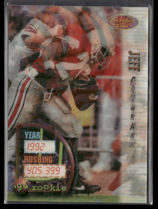 Jeff Cothran 1994 Sportflics #168 RC Cincinnati Bengals