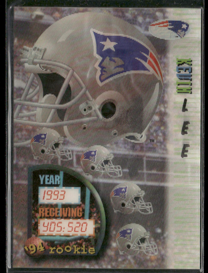 Kevin Lee 1994 Sportflics #172 RC New England Patriots