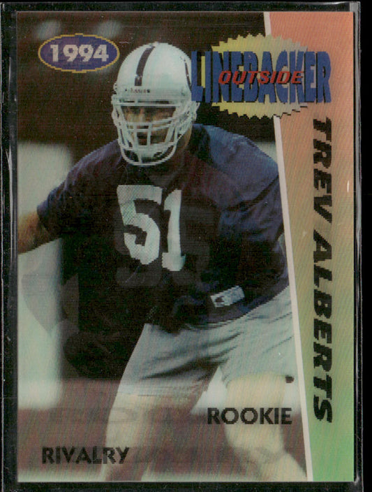 Jamir Miller / Trev Alberts 1994 Sportflics Rookie Rivalry #RR4