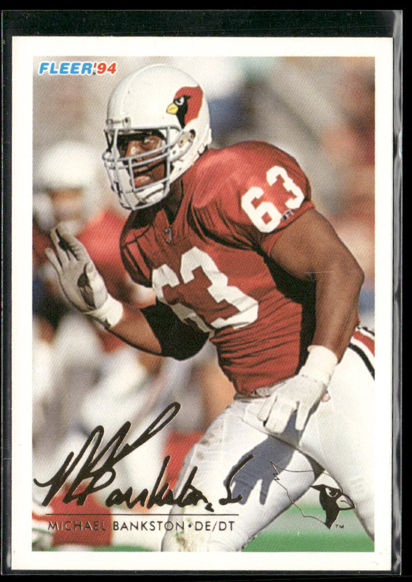 Michael Bankston 1994 Fleer #1 Arizona Cardinals
