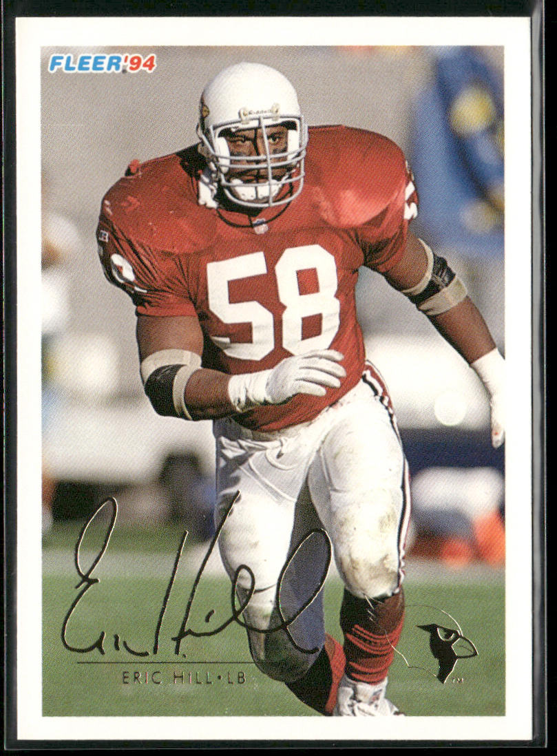 Eric Hill 1994 Fleer #9 Arizona Cardinals