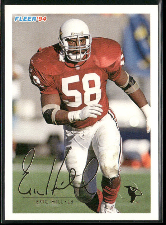 Eric Hill 1994 Fleer #9 Arizona Cardinals