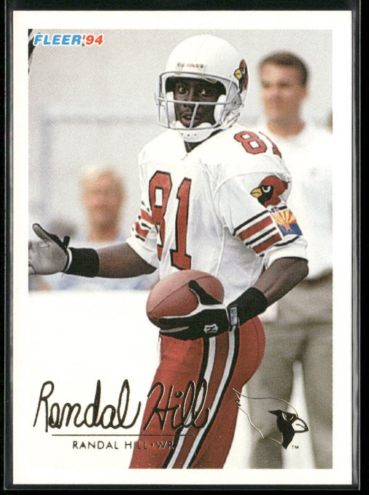 Randal Hill 1994 Fleer #10 Arizona Cardinals