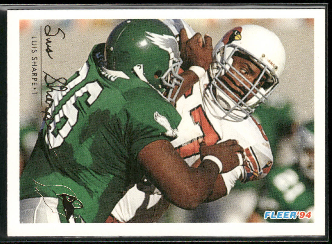 Luis Sharpe 1994 Fleer #13 Arizona Cardinals