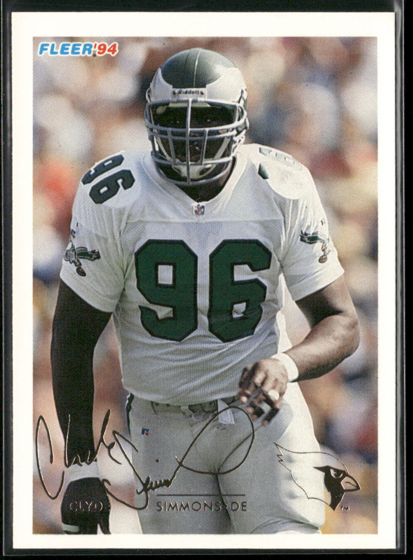 Clyde Simmons 1994 Fleer #14 Arizona Cardinals