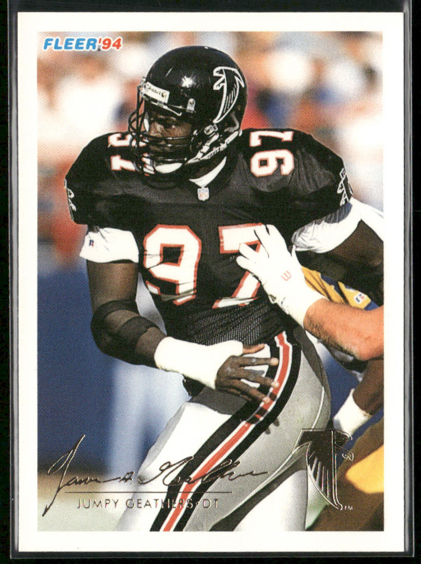 Jumpy Geathers 1994 Fleer #20 Atlanta Falcons