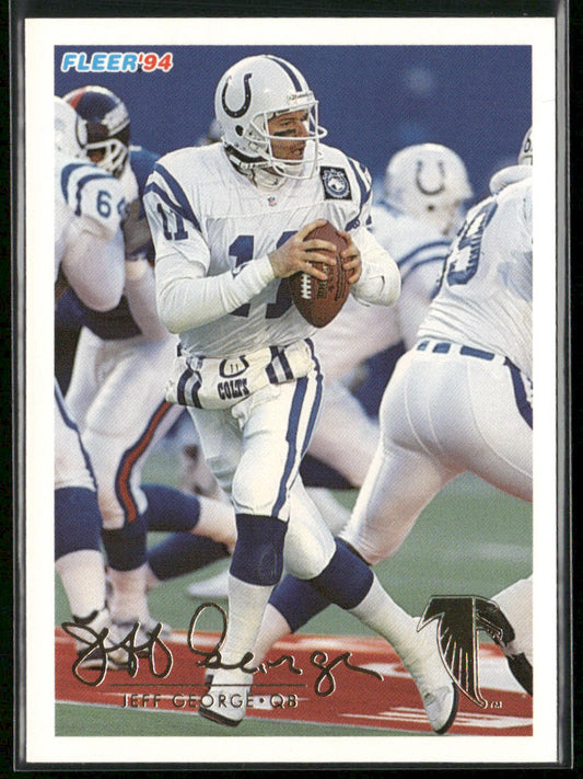 Jeff George 1994 Fleer #21 Atlanta Falcons