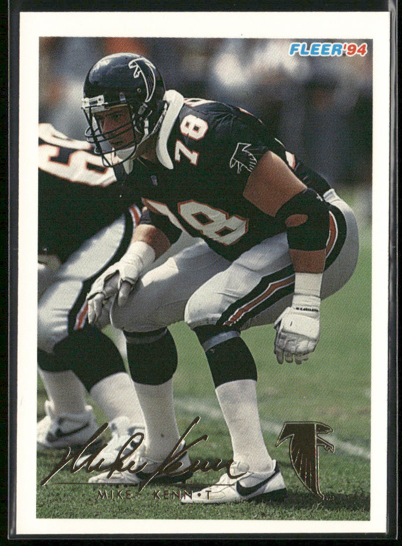 Mike Kenn 1994 Fleer #26 Atlanta Falcons