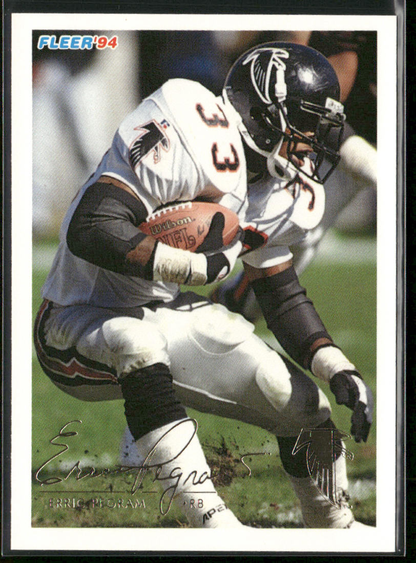Erric Pegram 1994 Fleer #28 Atlanta Falcons