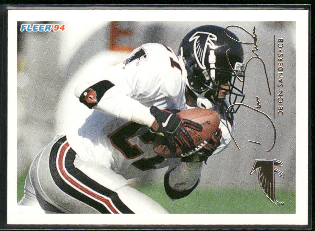 Deion Sanders 1994 Fleer #31 Atlanta Falcons
