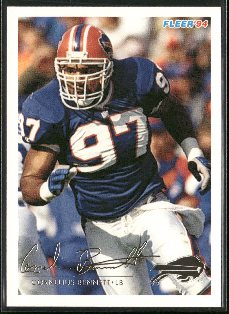 Cornelius Bennett 1994 Fleer #36 Buffalo Bills
