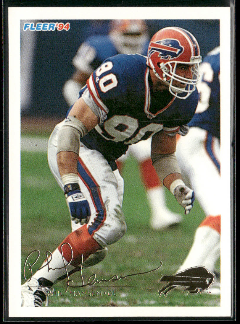 Phil Hansen 1994 Fleer #40 Buffalo Bills