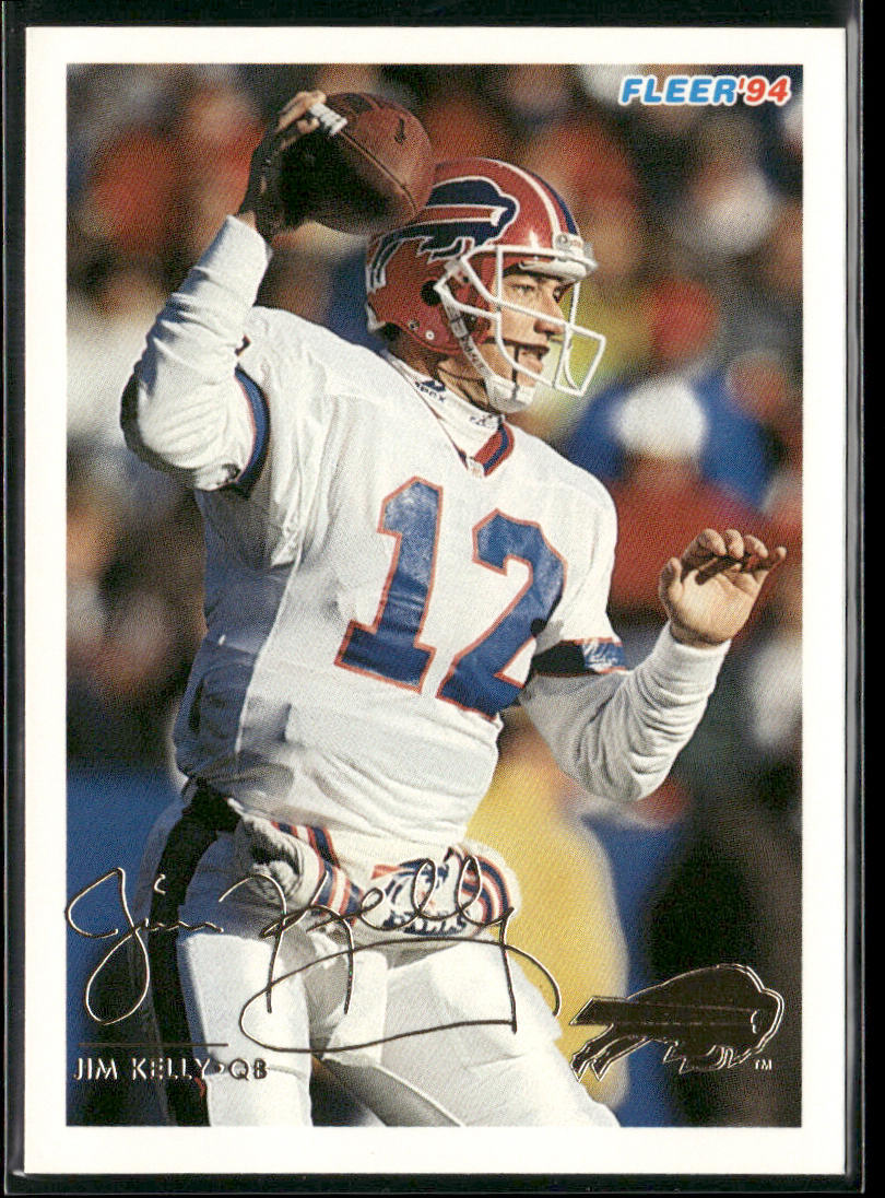 Jim Kelly 1994 Fleer #43 Buffalo Bills