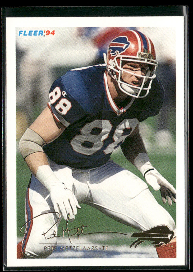 Pete Metzelaars 1994 Fleer #44 Buffalo Bills