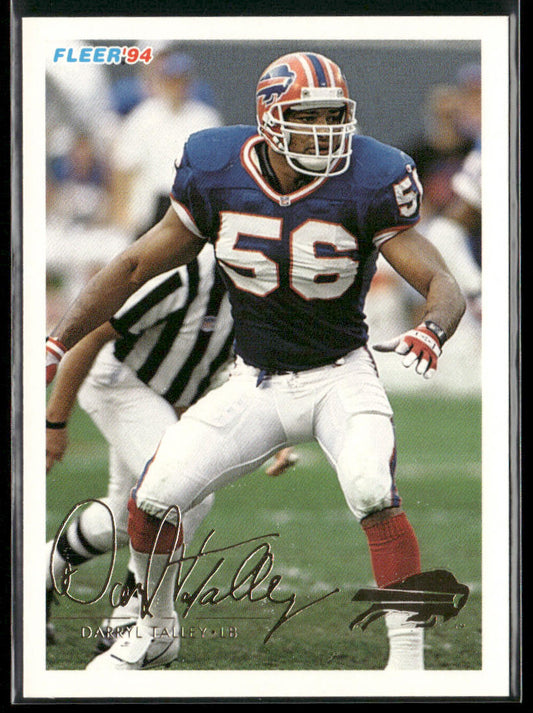 Darryl Talley 1994 Fleer #50 Buffalo Bills