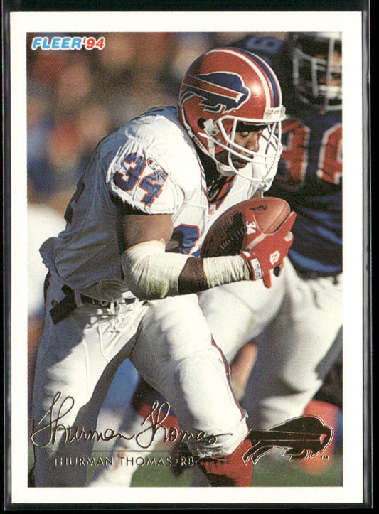 Thurman Thomas 1994 Fleer #52 Buffalo Bills