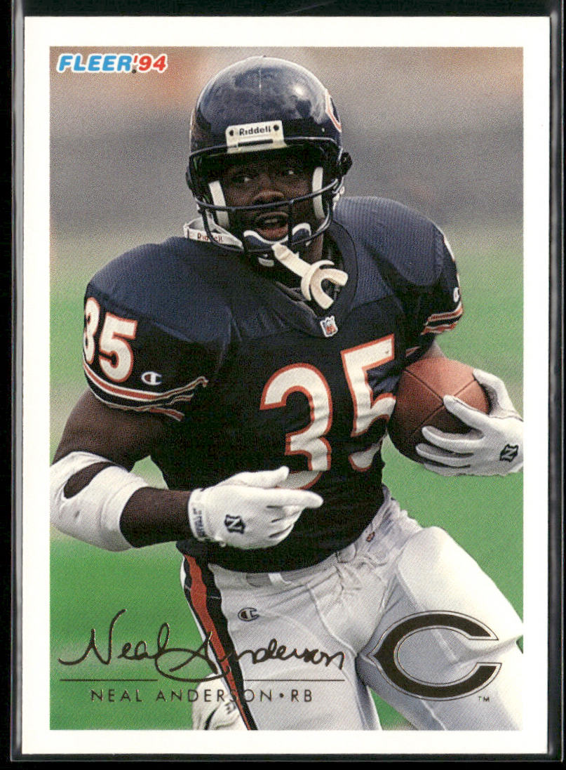 Neal Anderson 1994 Fleer #54 Chicago Bears
