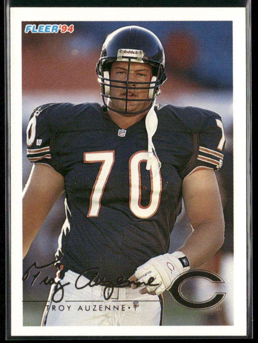 Troy Auzenne 1994 Fleer #56 Chicago Bears