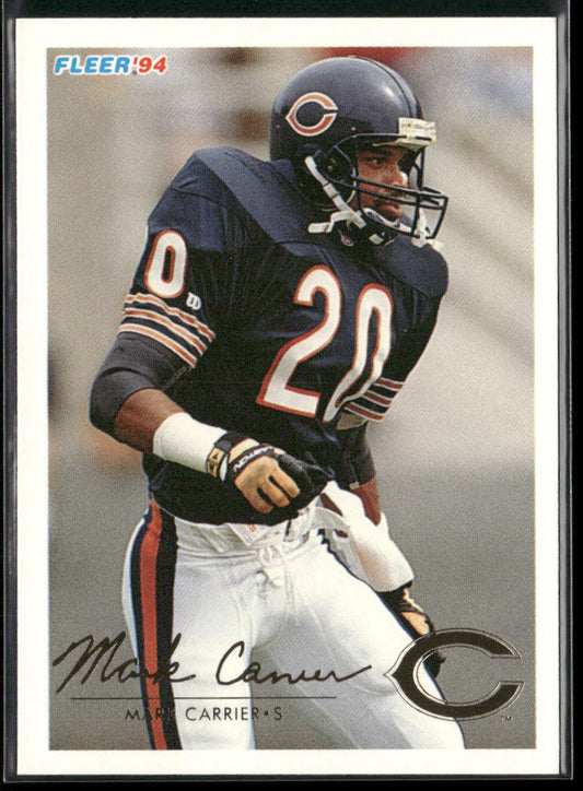 Mark Carrier 1994 Fleer #58 Chicago Bears