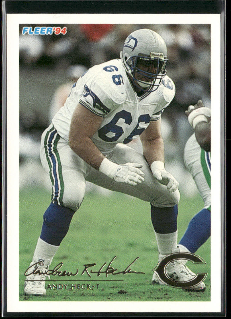 Andy Heck 1994 Fleer #62 Chicago Bears