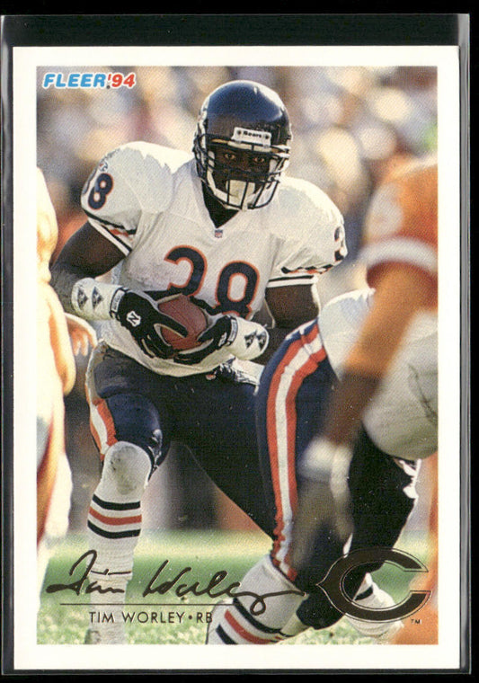Tim Worley 1994 Fleer #71 Chicago Bears