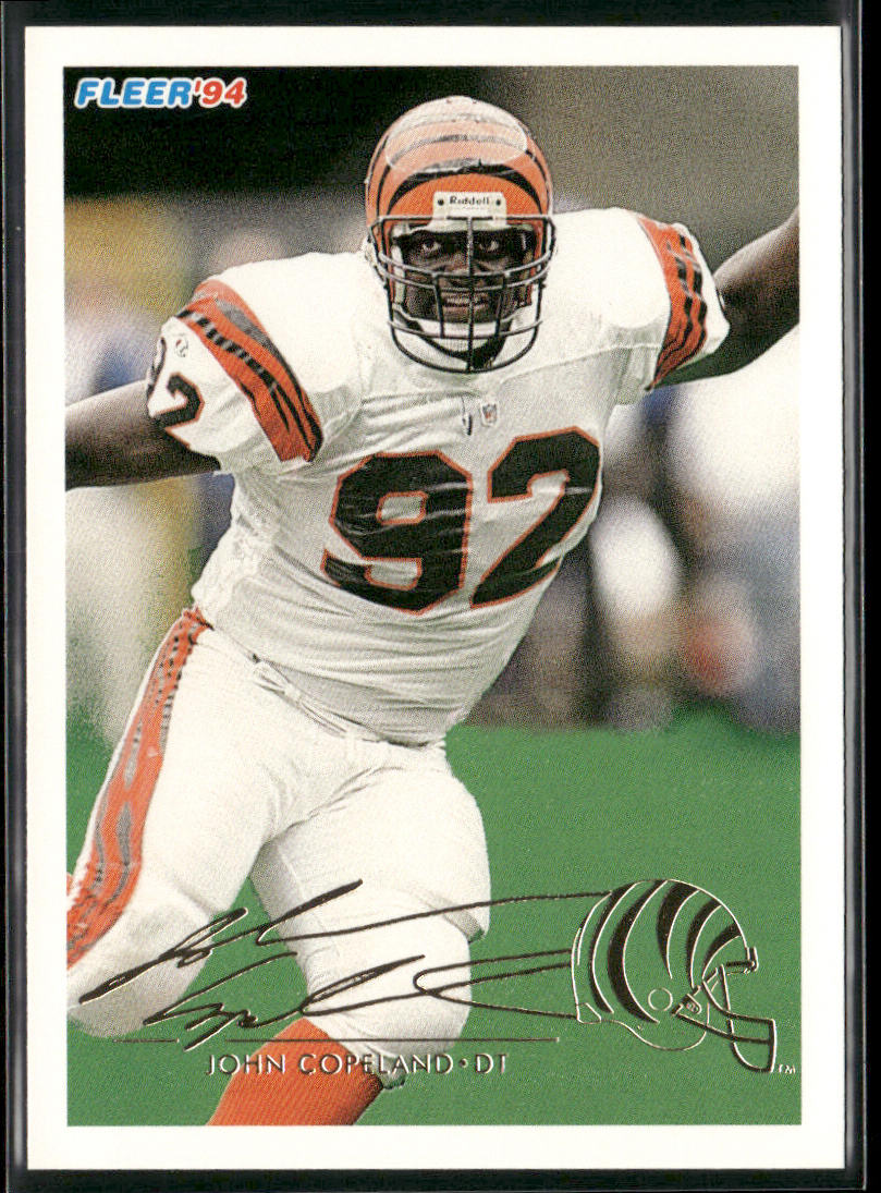 John Copeland 1994 Fleer #74 Cincinnati Bengals