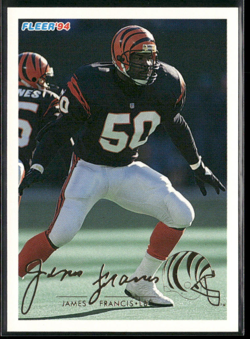 James Francis 1994 Fleer #76 Cincinnati Bengals