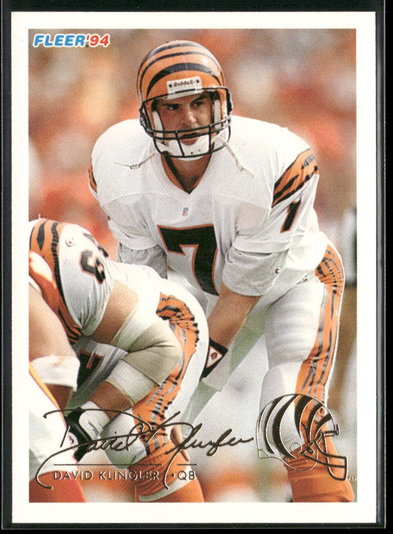 David Klingler 1994 Fleer #79 Cincinnati Bengals