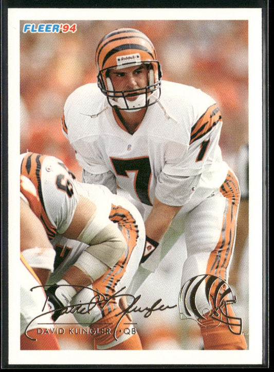 David Klingler 1994 Fleer #79 Cincinnati Bengals
