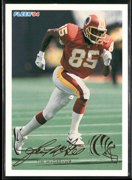 Tim McGee 1994 Fleer #83 Cincinnati Bengals
