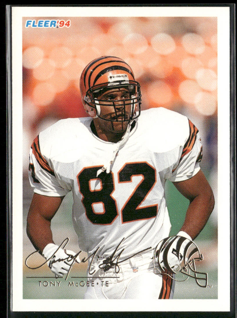Tony McGee 1994 Fleer #84 Cincinnati Bengals