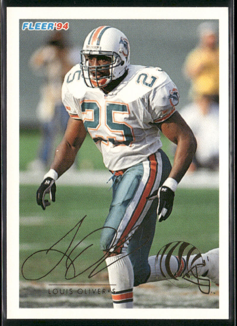 Louis Oliver 1994 Fleer #85 Cincinnati Bengals