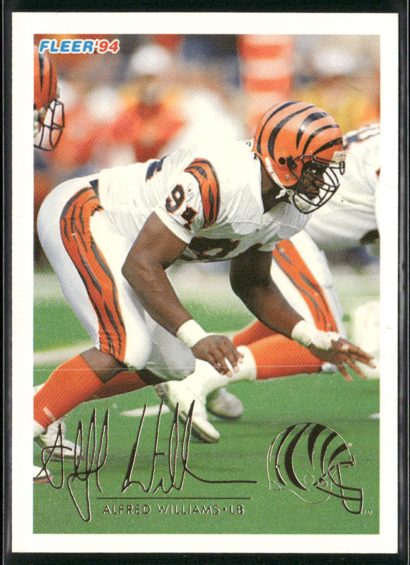Alfred Williams 1994 Fleer #90 Cincinnati Bengals