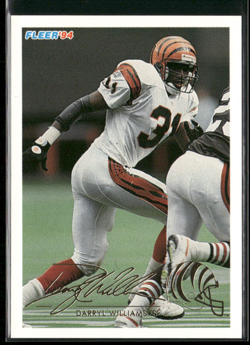 Darryl Williams 1994 Fleer #91 Cincinnati Bengals